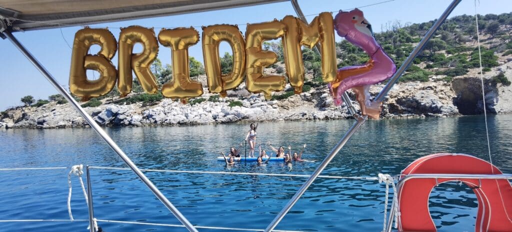 Junggesellenabschied in Chalkidiki Bachelor party in Halkidiki.